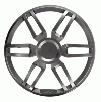 XS Series Accessory Grilles 10" Sports Grey Subwoofer Grilles (XS-X10SPG) - 010-12880-10 - Fusion